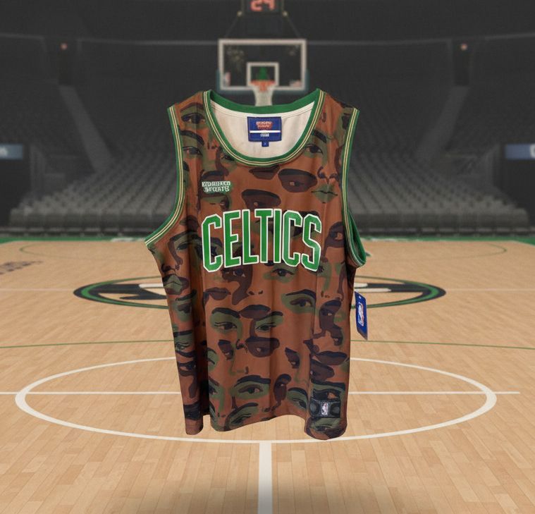 Boston Celtics NBA KidSuper Sports Jersey - Men's Large - PRICE DROP!