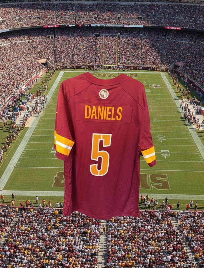 Washington Commanders - Jayden Daniels - Men's Large