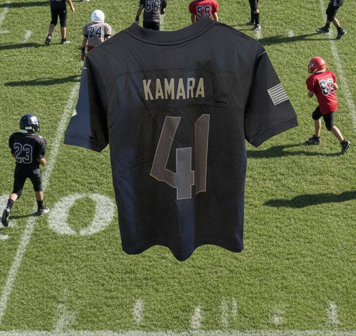Alvin Kamara #41 - "Salute to Service"- Youth Med  - PRICE DROP!