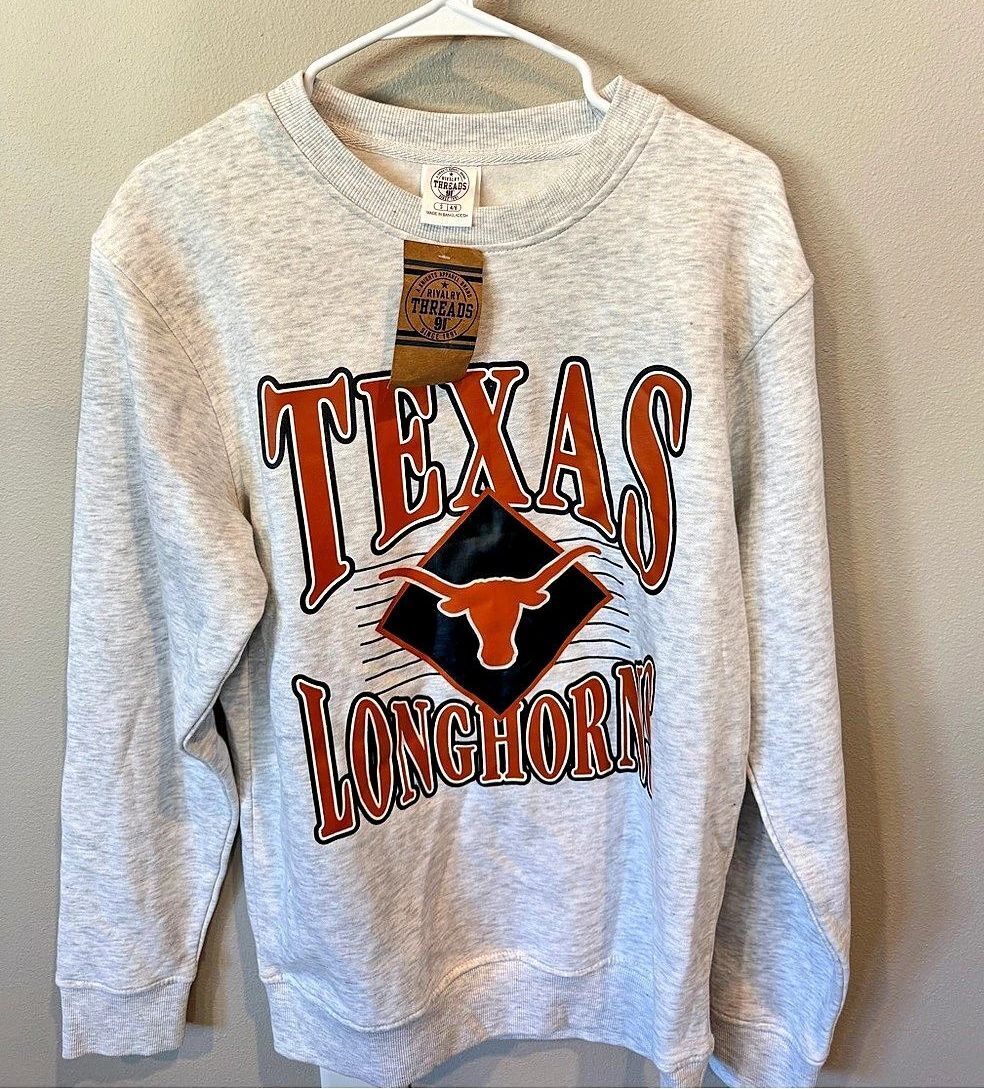 Texas Longhorns Crewneck Sweatshirt - Women's Small